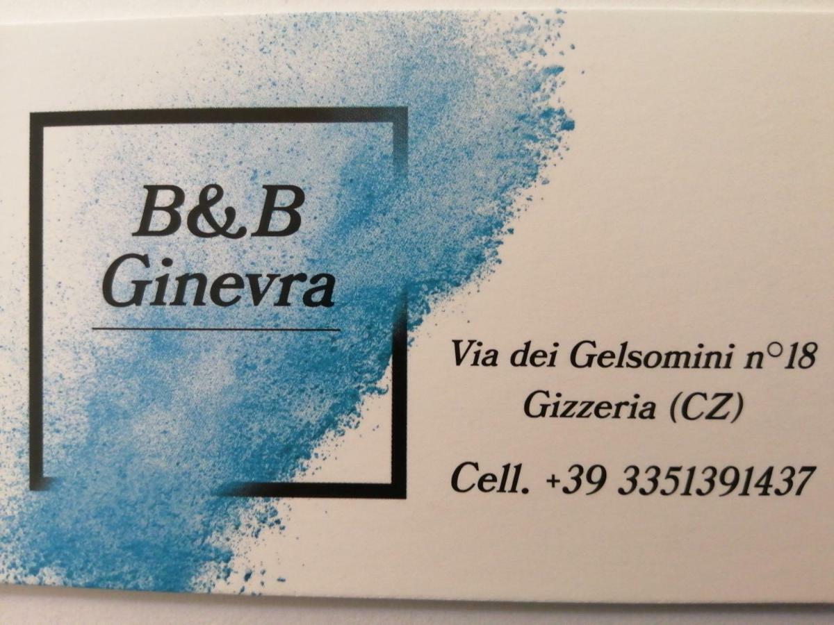 B&B Ginevra Gizzeria Exterior photo
